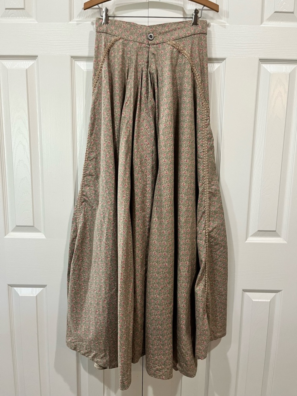 WAH Maker True West Outfitters Vintage Skirt Women’s Floral Maxi Size 8